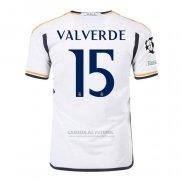 Camisola Real Madrid Jogador Valverde 1º 2023-2024
