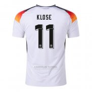 Camisola Alemanha Jogador Klose 1º 2024