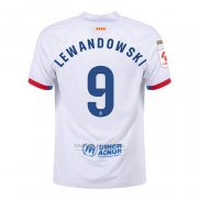 Camisola Barcelona Jogador Lewandowski 2º 2023-2024