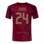 Camisola Belgica Jogador Onana 1º 2024