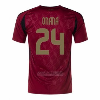 Camisola Belgica Jogador Onana 1º 2024