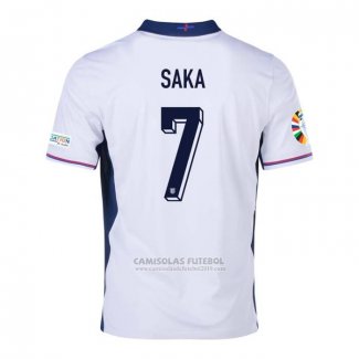 Camisola Inglaterra Jogador Saka 1º 2024