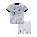 Camisola Liverpool 2º Crianca 2022-2023