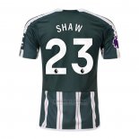 Camisola Manchester United Jogador Shaw 2º 2023-2024