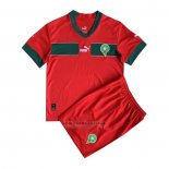 Camisola Marrocos 1º Crianca 2022
