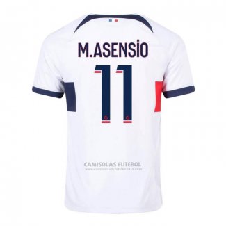 Camisola Paris Saint-Germain Jogador M.Asensio 2º 2023-2024