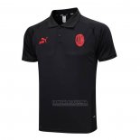 Camisola Polo del AC Milao 2023-2024 Preto