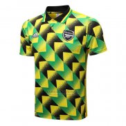 Camisola Polo del Arsenal 2022-2023 Preto Y Verde