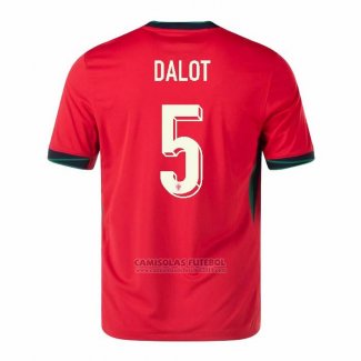Camisola Portugal Jogador Dalot 1º 2024