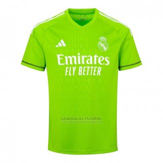 Camisola Real Madrid Goleiro 2023-2024 Verde