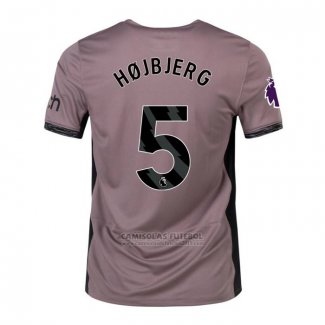 Camisola Tottenham Hotspur Jogador Hojbjerg 3º 2023-2024