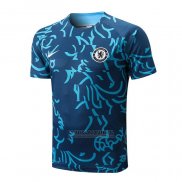 Camisola de Treinamento Chelsea 2022-2023 Azul