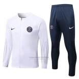 Jaqueta de Treinamento Paris Saint-Germain 2022-2023 Branco