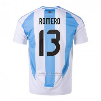 Camisola Argentina Jogador Romero 1º 2024