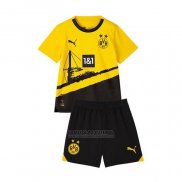 Camisola Dortmund 1º Crianca 2023-2024