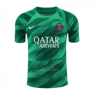 Camisola Paris Saint-Germain Goleiro 2023-2024 Verde