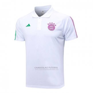 Camisola Polo del Bayern de Munique 2023-2024 Branco