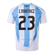 Camisola Argentina Jogador E.martinez 1º 2024