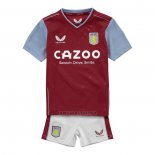Camisola Aston Villa 1º Crianca 2022-2023