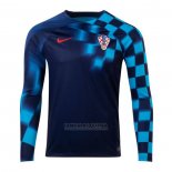 Camisola Croacia 2º Manga Comprida 2022