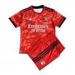 Camisola Lyon 2º Crianca 2021-2022