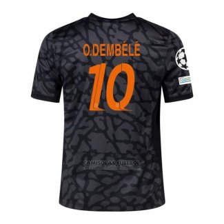 Camisola Paris Saint-Germain Jogador O.Dembele 3º 2023-2024