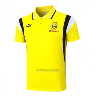 Camisola Polo del Dortmund 2023-2024 Amarelo