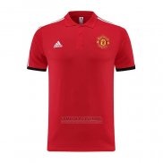 Camisola Polo del Manchester United 2023-2024 Vermelho