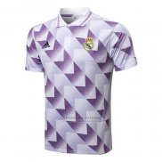 Camisola Polo del Real Madrid 2022-2023 Branco Y Purpura