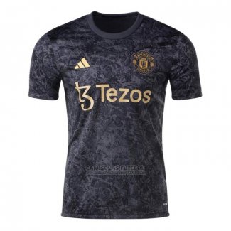 Camisola Pre Match del Manchester United Stone Roses 2024