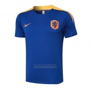 Camisola de Treinamento Holanda 2024-2025 Azul