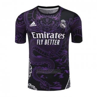 Camisola de Treinamento Real Madrid Dragon 2024-2025 Purpura