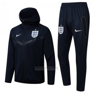 Fato de Treino Hoodie Inglaterra 2022-2023 Azul