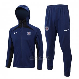 Fato de Treino Hoodie Paris Saint-Germain 2022-2023 Azul