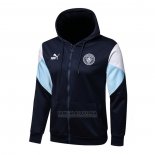 Jaqueta Hoodie Manchester City 2021-2022 Azul
