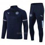 Sueter de Treinamento Manchester City 2021-2022 Azul
