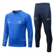 Sueter de Treinamento Paris Saint-Germain 2022-2023 Azul