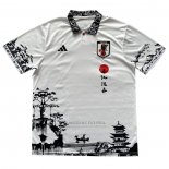 Tailandia Camisola Japao Anime 2024-2025 Preto Y Branco