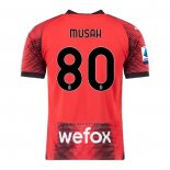 Camisola AC Milao Jogador Musah 1º 2023-2024