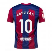 Camisola Barcelona Jogador Ansu Fati 1º 2023-2024