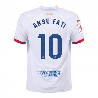 Camisola Barcelona Jogador Ansu Fati 2º 2023-2024