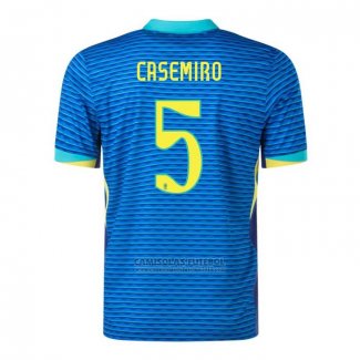 Camisola Brasil Jogador Casemiro 2º 2024