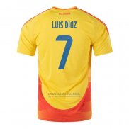 Camisola Colombia Jogador Luis Diaz 1º 2024
