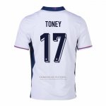 Camisola Inglaterra Jogador Toney 1º 2024