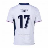 Camisola Inglaterra Jogador Toney 1º 2024