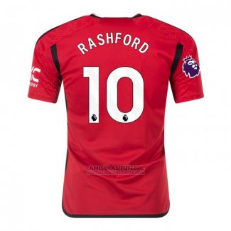 Camisola Manchester United Jogador Rashford 1º 2023-2024