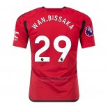 Camisola Manchester United Jogador Wan-Bissaka 1º 2023-2024