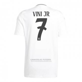 Camisola Real Madrid Jogador Vini Jr. 1º 2024-2025