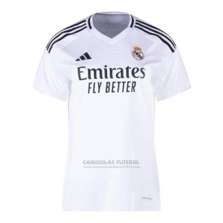 Camisola Real Madrid 1º Mulher 2024-2025