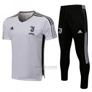 Fato de Treino Juventus Manga Curta 2021-2022 Branco